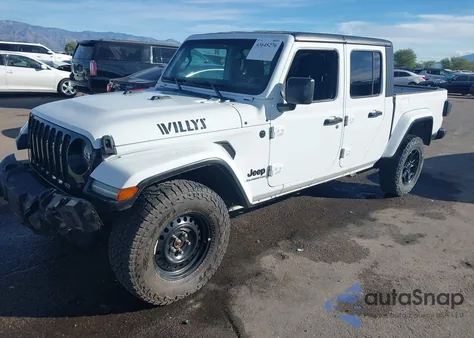 2021 Jeep Gladiator Willys 4X4 from USA, damaged, VIN 1C6HJTAG7ML549963